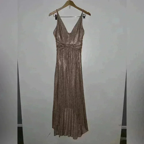 Ramy Brook Womens Tabitha Twist Front Maxi Evening Dress Gown - Picture 3 of 14